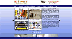 Desktop Screenshot of apinfosys.com